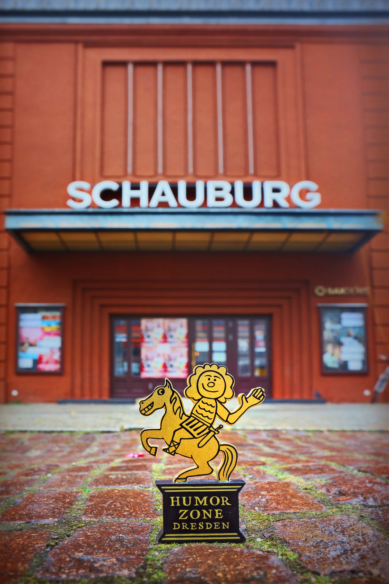 Filmtheater Schauburg Dresden mit Humorzone-August